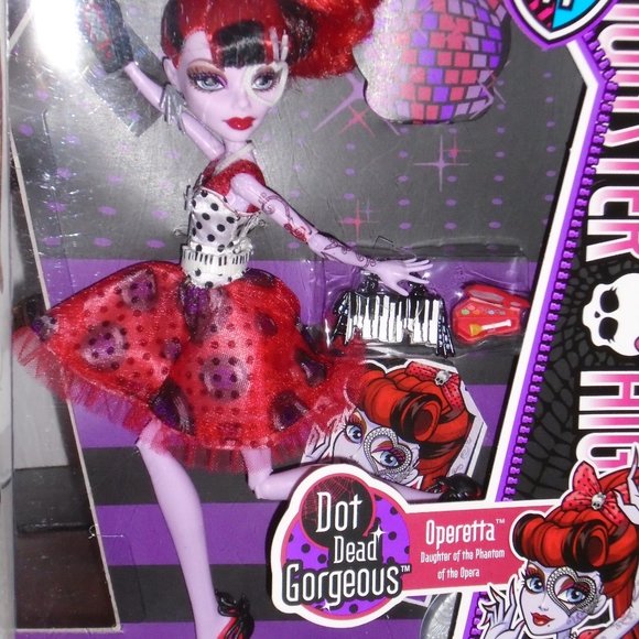 MATTEL, MONSTER HIGH, DEAD GORGEOUS, OPERETTA, DOLL, BRAND NEW!! - Picture 1 of 6